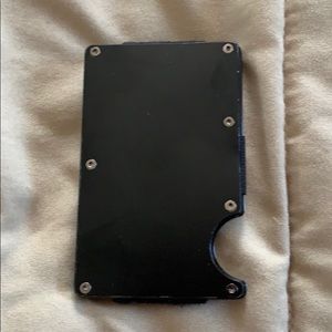 Men’s front pocket money and card holder